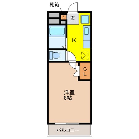 KDマンション平松の物件間取画像